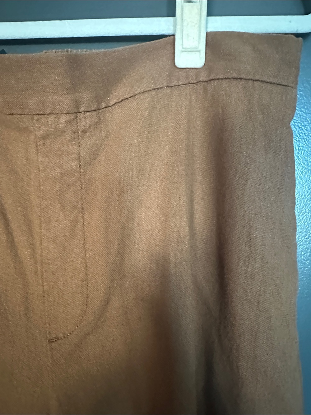 Banana Republic Brown Cropped Wide-Leg Pants - Picture 5 of 7